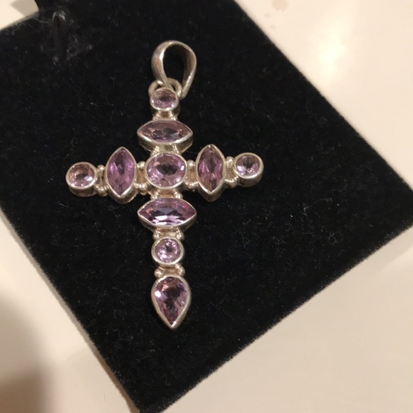 Amethyst Cross - Picture 7 of 7